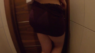 Hot Girl Delicious Big Ass Russian Sex In Toilet