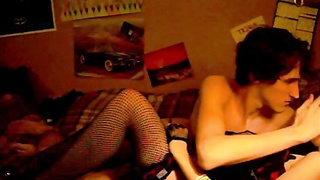 Muscle Cock fucking a Sexy girl in a Sexy Costume