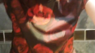 Learning how to use bidet, and tidy my cock-squeezing booty