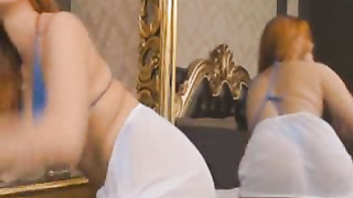 Horny Babe Fuck Her Hairy Pussy