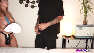 Shady Spa Big Titted Teen Cures Erectile Dysfunction
