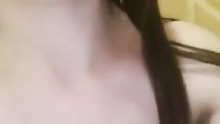 Asian 清纯小美女第一视角口爱后入 白丝激情啪啪啪