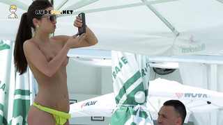 Dazzling nudist teens with a awesome body