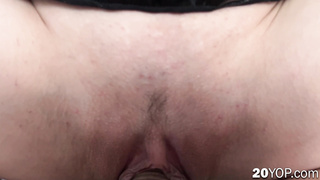 Petite Demi in hot big cock POV pussy destruction