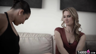 Loyalty tester MILF puts wife to a test