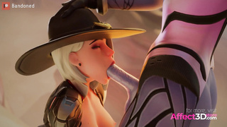 Futanari Game Babes - 3d Animation by Bandoned