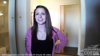 school college girl with ideal mounds and bootie letting me film her nude in iowa