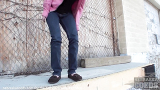 school college girl with ideal mounds and bootie letting me film her nude in iowa