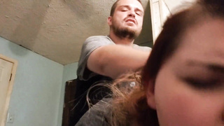 Backshots in douche !