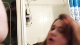 Backshots in douche !