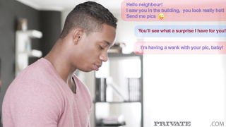 Personal Black - Anita Bellini Nails Her Dark Spear Neighbour!