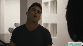 Shemale takes bigcock anal and oral sex