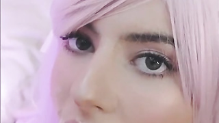 first-ever assfucking climaxes for uber-cute kawaii rosy haired damsel !