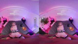 VR Fuckers ASMR pound practice with teenage super-bitch Lexi Lore VR Pornography