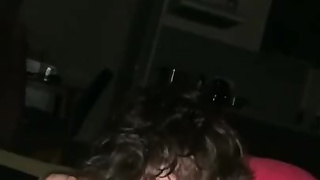 GF CLIMAXES While beau munches her bootie and vulva