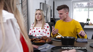 Introducing new busty robot girlfriend