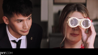 Deeper.Avery witnesses married neighbor cheat with handsome Anya