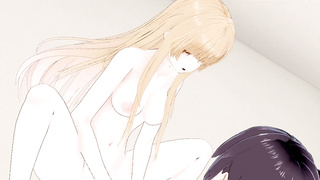 Mahiru Shiina and I have mighty lovemaking in the room. - The Angel Next Door Pampers Me Rotten Anime Porn