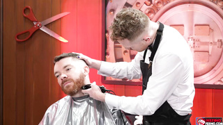 Logan Bells hard fisting his client Nathan Daniels ass