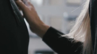 Busty blonde transsexual interracial sex