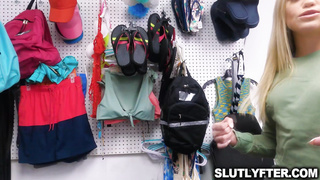 Teen CHloe Rose bends over and fucked