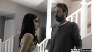 Stepdad spank stepdaughter as punishment