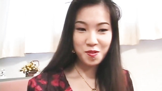 Japanese ejaculation stunner is cunny played