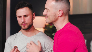 Blain eats Derek's cock and cum for Valentine's day!