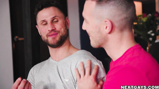 Blain eats Derek's cock and cum for Valentine's day!