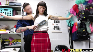 MILF fucked a cop to keep his mouth shut