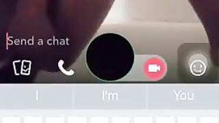 Gorgeous Ebony Teenie with Ginormous Fun Bags Gives Live Solo Bouncy Bathtub Flash on SnapChat