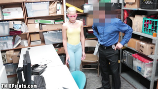 Leashed ebony teen interracial fucked