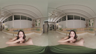 high-class Bedroom Tear Up With Buxomy Tatted Stripper Maddy May VR Pornography