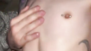 Diminutive TEENIE luvs frolicking with her brown sphincter until he BLOWS A LOAD inwards her