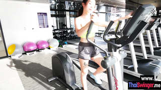 Perfect shaped Asian teen sucked cock