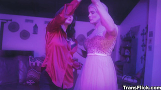 Dance instructor Maddy May fucked TS Lucy Hart