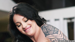 Dance instructor Maddy May fucked TS Lucy Hart