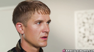 Army man Brandon Anderson fucked his friend