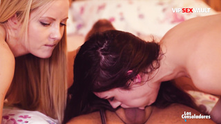 Arwen Gold Joins Swinger Fuckslut Sicilia For Molten Consolation Orgy With Stiff Rod Dude - elite ORGY VAULT