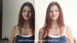 I poked my step-mother SO RIGID for her offense .. lina migurtt