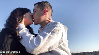 Tinder damsel and I were insatiable and didn't care being in a public park