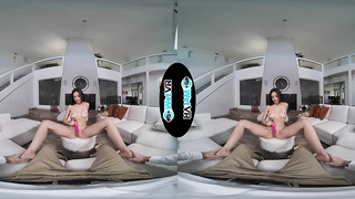 WETVR Fabulous Call Female Scarlet Alexis Gets Porked Firm In Very First VR Pornography