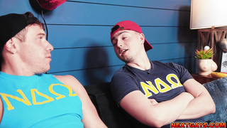 Sexy hot threesome with horny hung gays