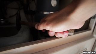 POINT OF VIEW poking with a housewife