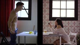 Small Japanese enjoys rubbing good-sized spunk-pumps