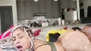 Blue Bed Back Violating