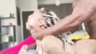 Blue Bed Back Violating