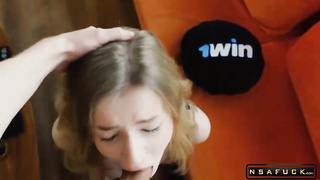 The Bet went in Stepsister Gave Her Pussy