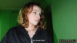 We Fuck in the Entrance while the Mother is at Home