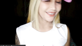 Petite big ass Asian teen solo action